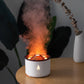 New Two-color Spray Ring Volcano Humidifier