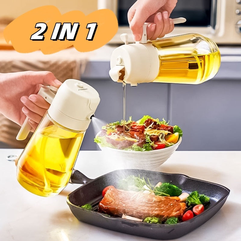 2 in 1 Oil Dispenser Bottle